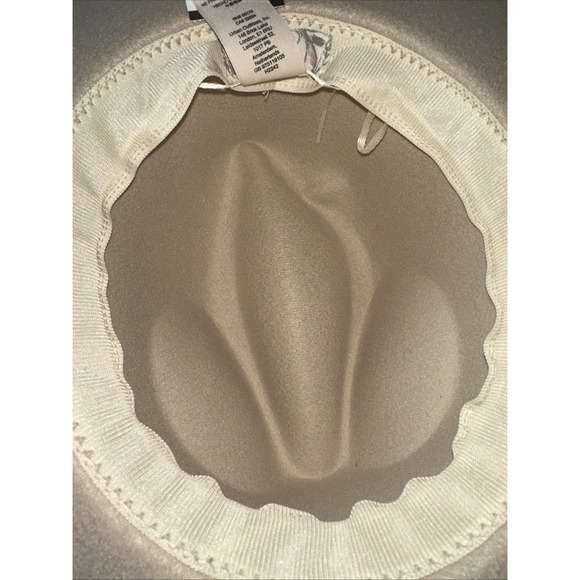 FREE PEOPLE Women Size ALL Clean Slate Felt Hat Wool Blend Adjustable‎ Ivory